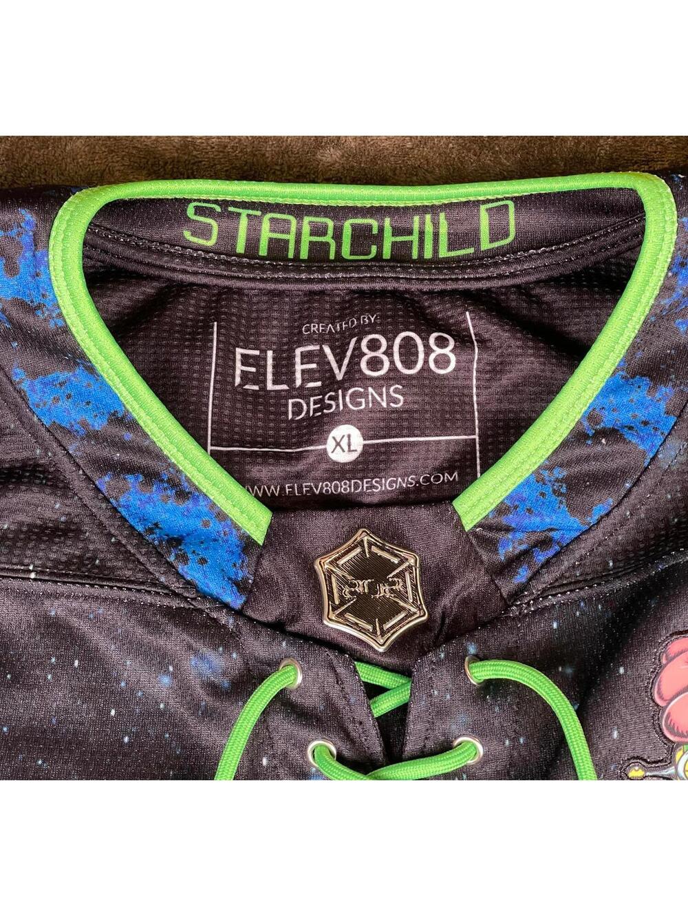 Elev808 Designs Starchild Shlump Hockey Jersey Xl View 2